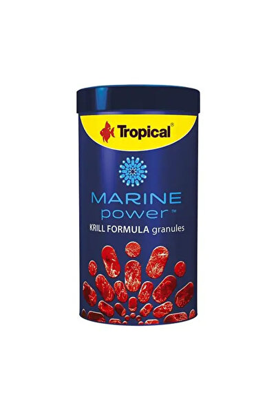Tropical Marine Power Krill Formula Karidesli Tuzlu Su Balık Yemi 1000 Ml 540 Gr