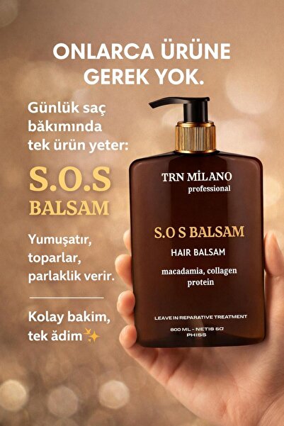 TRN MİLANO SOS SAÇ ACİL SAÇ BAKIM KREMİ