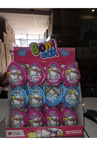 Hello Kitty Süpriz Oyuncaklı Yumurta 24 Adet
