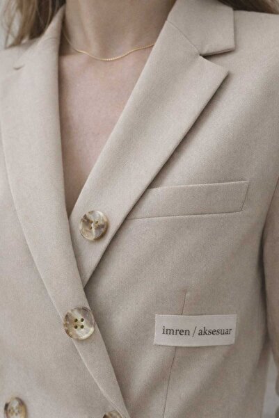 İMREN AKSESUAR Ceket,kaban,hırka Düğme 2,5 Cm Çubuk Düğme 1 Paket 10 Adet