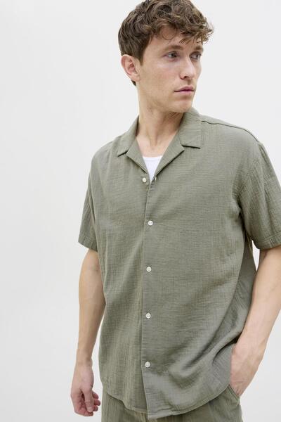 Jack & Jones Muška košulja kratkih rukava opuštenog kroja - Uskrs