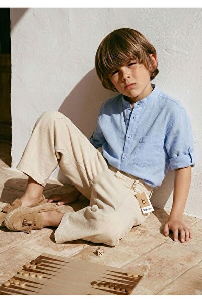 rg kidsstore Cămașă cu guler pentru băieți – 3-9 ani bumbac 100% cu mânecă lu...