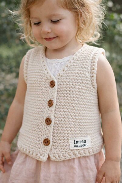 İMREN AKSESUAR Doğal Ahsap Tahta Düğme 2 Cm 1 Paket 5 Adet