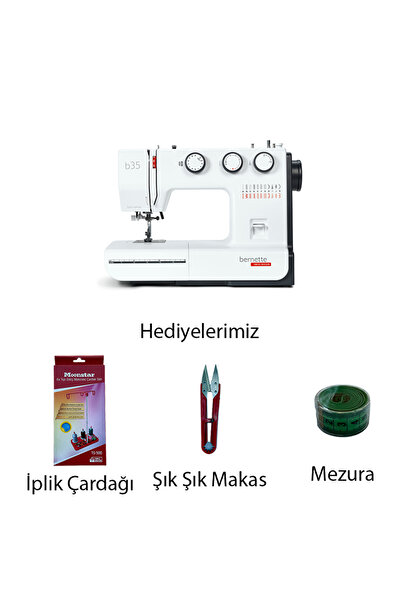 bernette B35 Dikiş Makinesi (Bol Hediyeli)