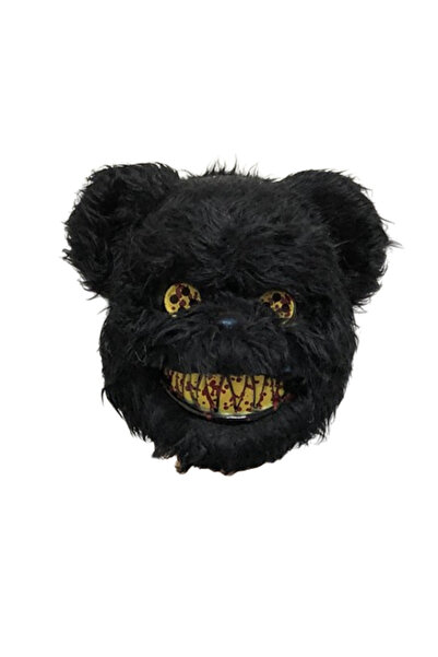 Choice BK Bloody Plush Bear Mask Halloween Ghost Festival Mask Realistic Bloo...