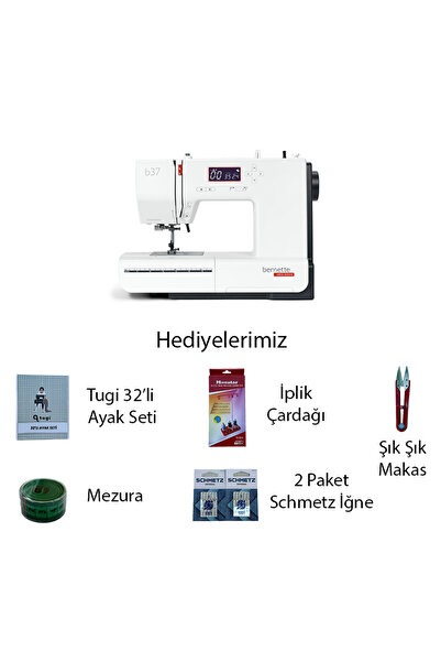 bernette B37 Dikiş Makinesi (Bol Hediyeli)