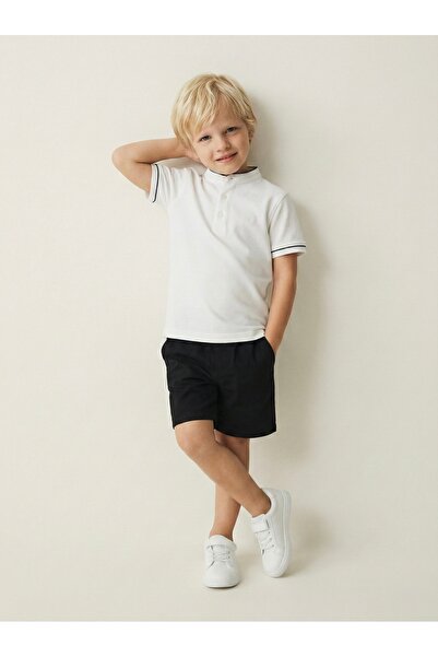 rg kidsstore Дитяча футболка з коміром - з ґудзиками