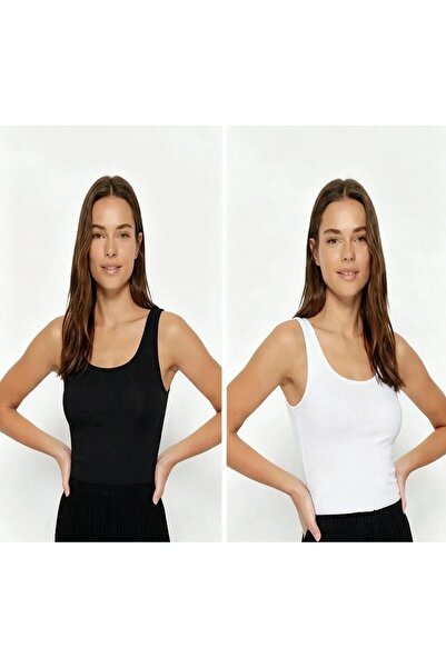 BY ARDELION Γυναικείο μπλουζάκι με χοντρό λουράκι κοτλέ με βασικό σχέδιο σε μ...