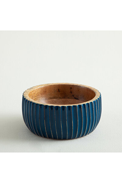 Chakra Striped Kase 15x7 cm Lacivert