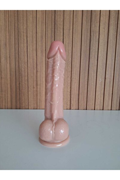 Greenport Yapayı Penis Dildo Tam Uzunluk 21 Cm Damarlı Vajına Anal Uyumlu Sex Erotik