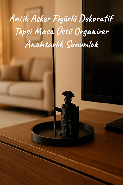 Dropcek eticaret Dekoratif Biblo Roma Tütsülük Siyah Modern 9 X 13 Cm Çok Ama...