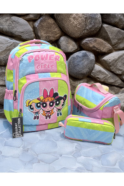 MegiHero Character Patterned Primary School Bag Girls' Primary School Bag