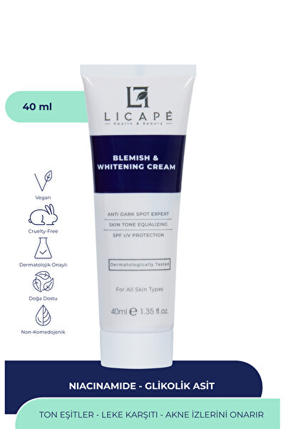 Licape Leke Kremi Ve Cilt Beyazlatıcı Krem 40ml