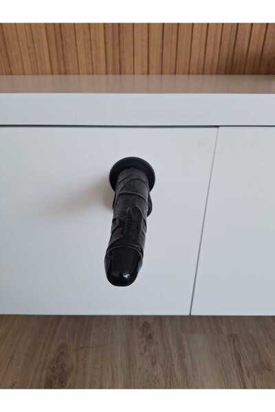 Greenport Dildo Penis Siyah Tam Uzunluk 20 Cm Vajina Anal G Noktası Için Uygun Sex Oyuncak Erotik Shop
