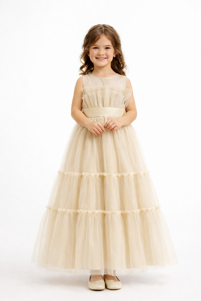 Melis Çocuk Kız Çocuk Abiye Elbise Gelinlik