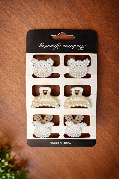 TChic Mini Children's Latch Buckle with Six Pearls