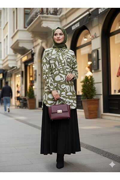 Moodbasic TAŞ İŞLEMELİ TENSEL GÖMLEK