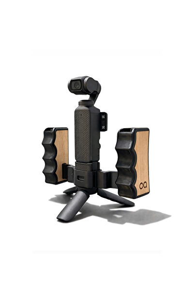 caaksan DuoGrip DJI Osmo Pocket 3 Tutucu Aksesuar | Çift Tutma Kolu