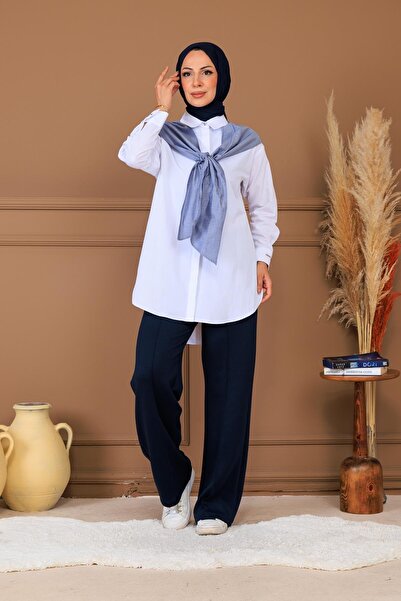 Moodbasic GARNİ BAĞLAMA DETAYLI GÖMLEK