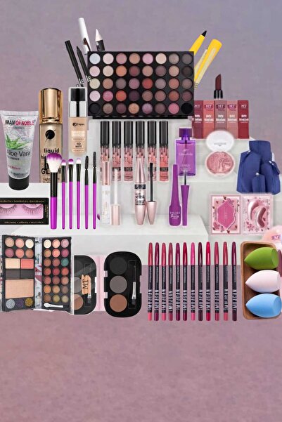 Mardinal Profesyonel Gelin Çeyiz Makyaj Seti Açık Ten