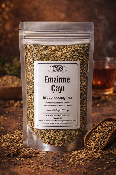 TOS The Organic Spices 40 جرام (الأول) جودة) شاي الرضاعة الطبيعية باليانسون و...