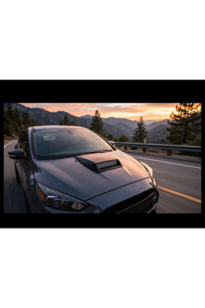 Otolaria Kaput Ustu Havalandırma Dekoru Unıversal Sıyah