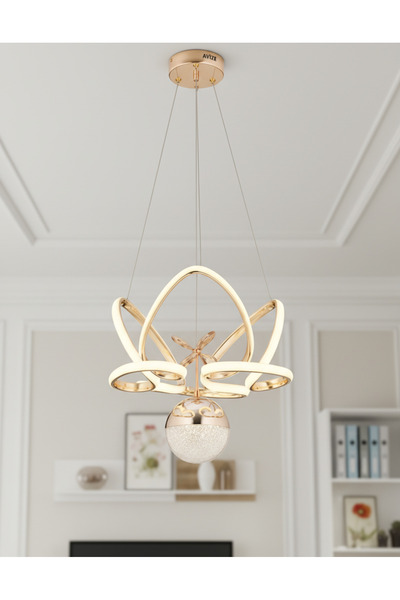 lüx aydınlatma KELEBEK LEDLİ AVİZE