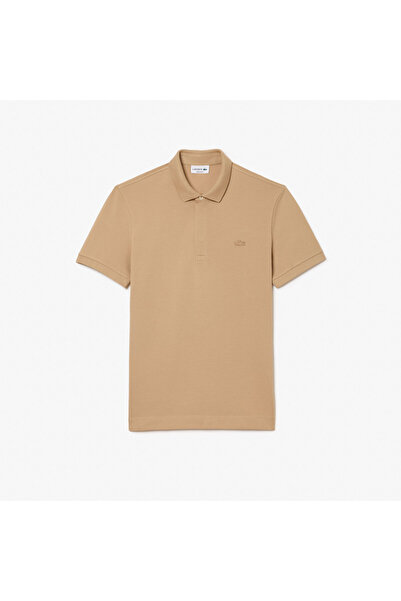 Lacoste Erkek Regular Fit Bej Paris Polo