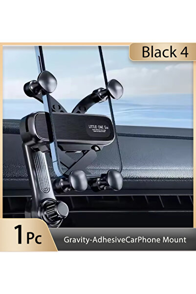 Choice حامل هاتف للسيارة أسود اللون، يُثبّت على فتحة التهوية، متوافق مع أجهزة...