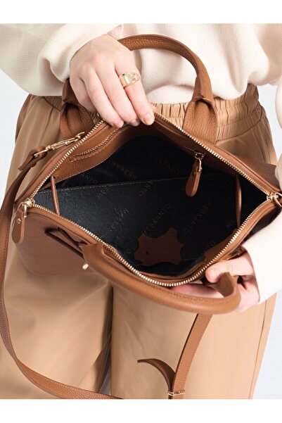 Meskanto Milano Genuine Leather Women's Hand Shoulder Bag