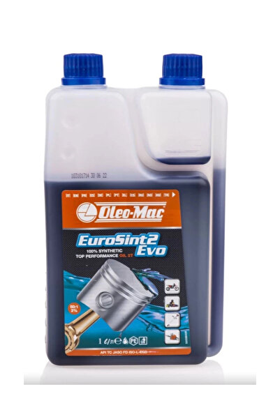 Oleomac Dumansız 2 Zamanlı Euro5 Motor Yağı 1Lt