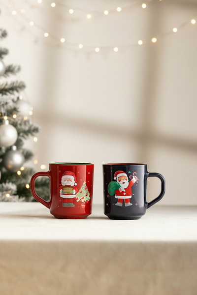 Rakle Santa Party 2-Piece Mug Set 250 Cc