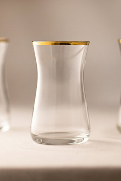 Rakle Avantgarde Gold 6'lı Çay Bardağı Seti 170 cc