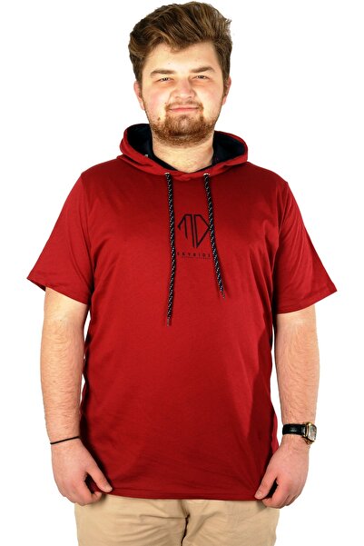 ModeXL Mode XL Великий розмір Велосипедний комір Капюшон Skyrider 21118 Бордовий