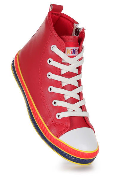 Kiko Kids Pantofi sport pentru fete, cu șireturi, cu fermoar