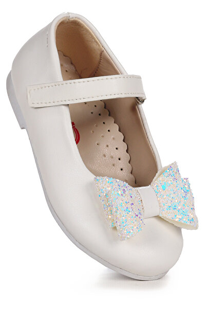 Kiko Kids Дитячі балетки з бантиком на липучці для дівчаток