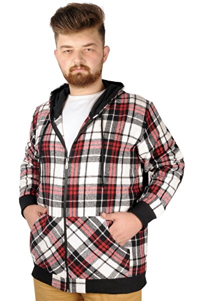 ModeXL Mode XL Чоловічий светр на блискавці з капюшоном. Кишеня Дроворуб 2157...