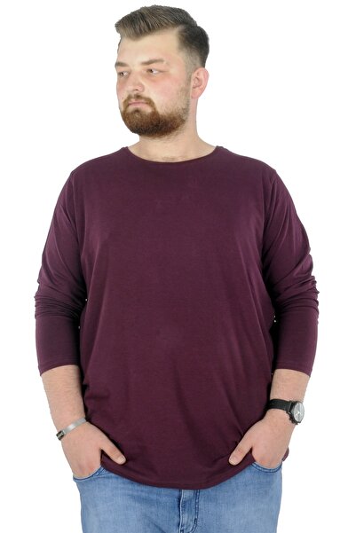 ModeXL Mode XL Великий розмір Чоловіча футболка з еластичним коміром 20102 Му...