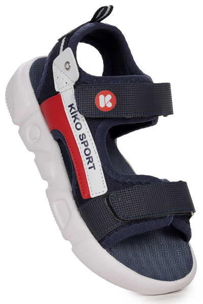 Kiko Kids Αγορικά σανδάλια πεζοπορίας Hixu Velcro
