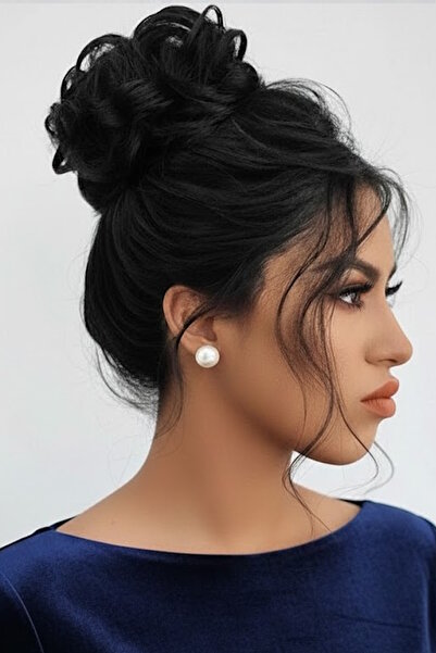 CAŞ DEKORASYON مشبك ذو لون فوضوي بتأثير مقبض أسود