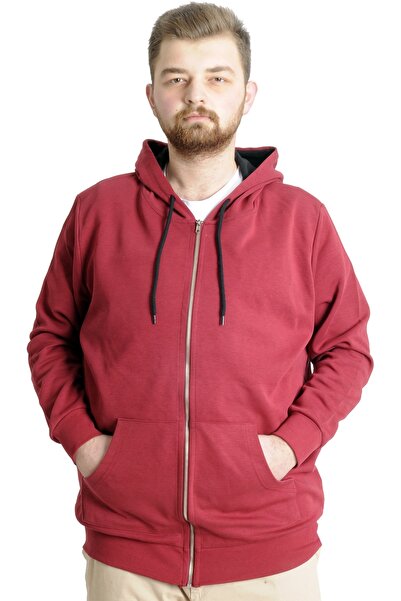 ModeXL Mode XL muški kardigan Capson sa patentnim zatvaračem, čelični interlo...