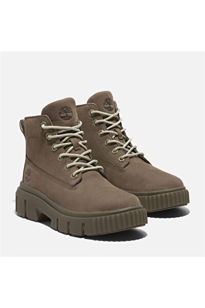 Timberland Μπότα Greyfield μεσαίου μεγέθους με κορδόνια και δαντέλα