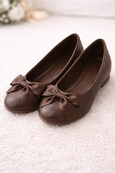 FootFrenzy Balerini Sofia pentru femei, cu detalii cu fundă, pentru utilizare...