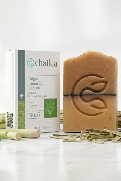 Chailea صابون عشبة الليمون الطبيعي التقليدي المصنوع يدويًا بطريقة التبريد 100...