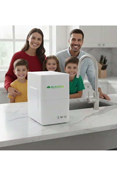 Alkasen Elektronik valfli Alkali Mineralli Pompalı Su Arıtma Cihazı