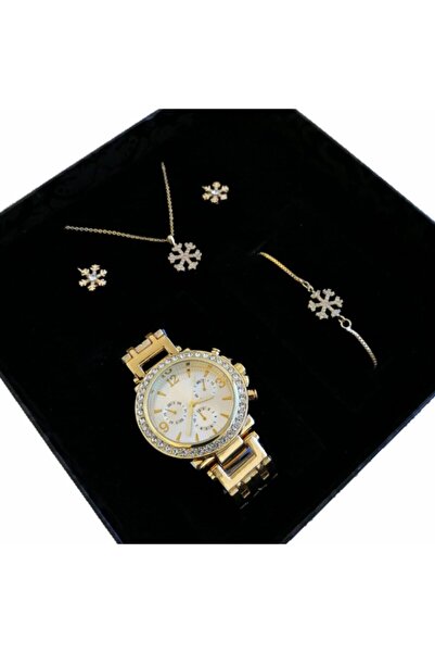 serbestmoda Kadın Kol Saatleri Sevgiliye Hediye Takı Seti Sevgililer Günü Hed...