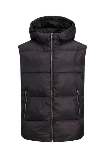 JJXX Jack&Jones Жіночий жилет з капюшоном Oversize - мінімалістичний стиль