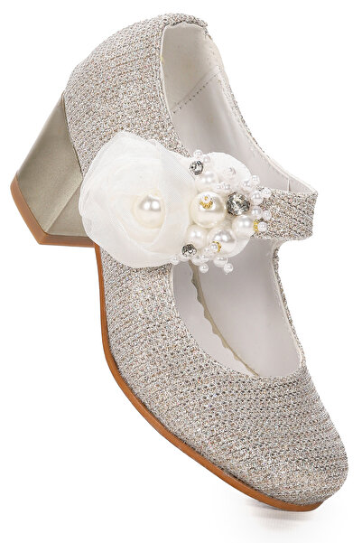 Kiko Kids Angelina Çupra Daily Girl's Pantofi de seara cu toc de 4 cm