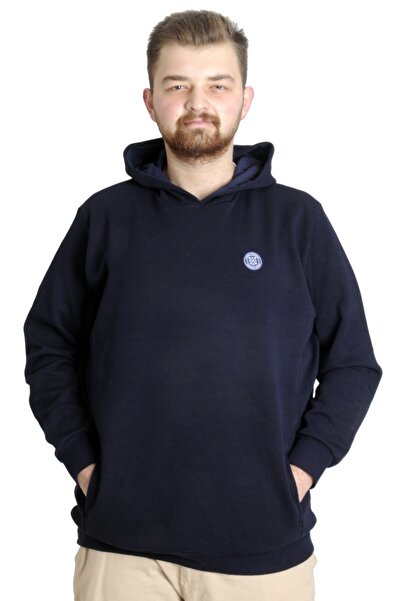 ModeXL Mode XL Чоловічий светр з капюшоном 21500 Синій