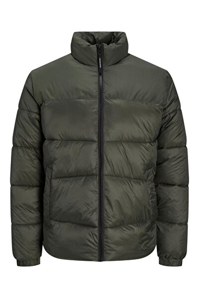 Jack & Jones Jack Jones Chili Puffer Collar Sn Erkek Haki Mont 12212218-03